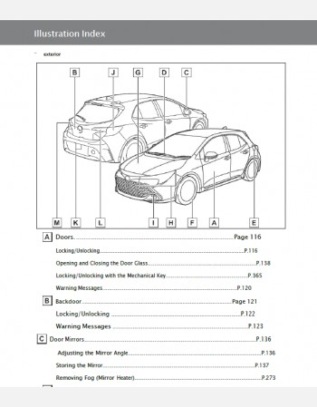 toyota corolla sport 2024-2025 owners manual